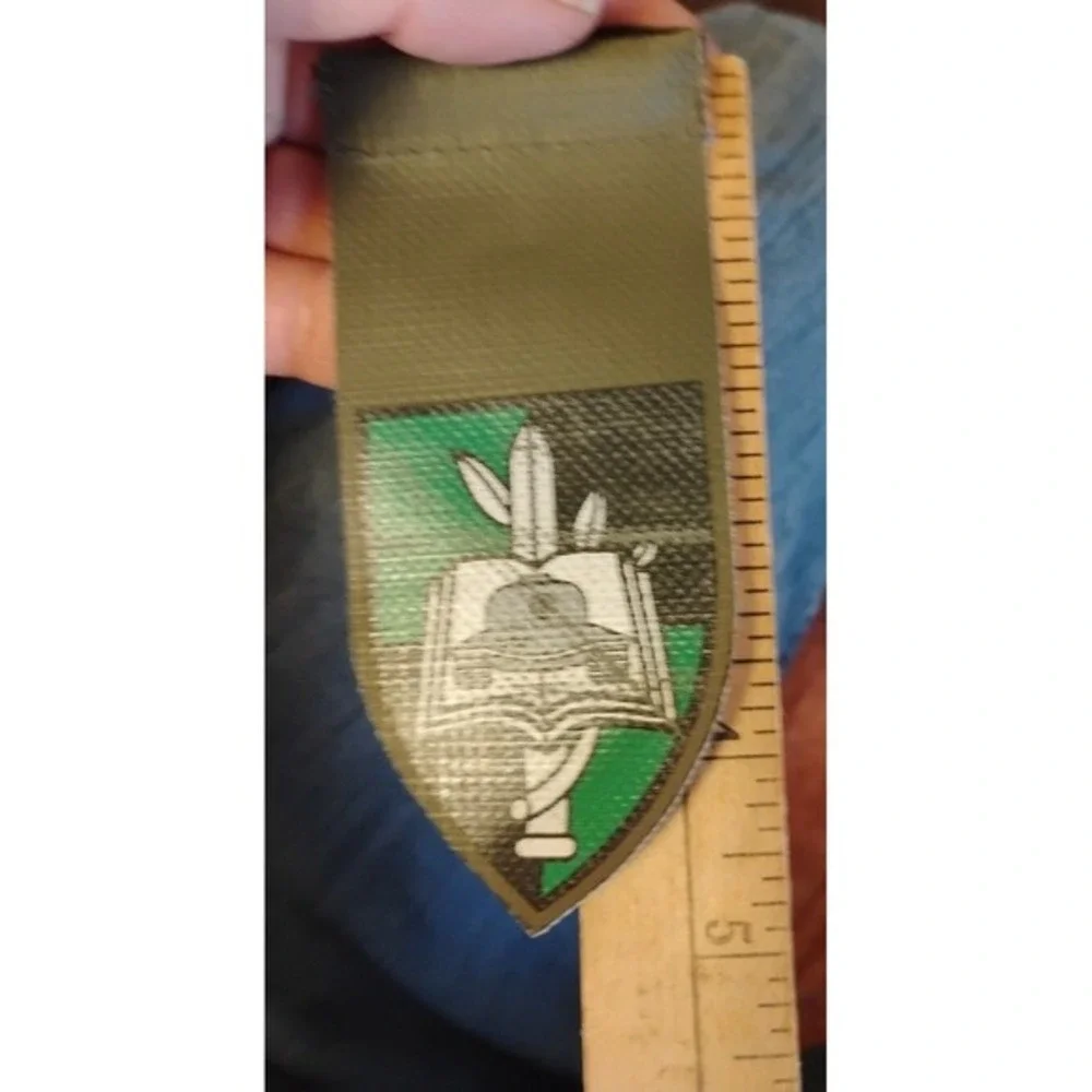 ISRAEL IDF Shoulder Tag 195th Armoured Tank Brigade Magen Tank‎ Sword Book